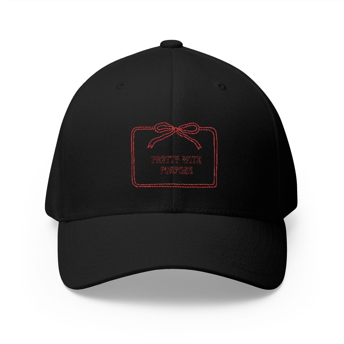 Embroidered Closed-Back Cap - Stylish Gift for Purposeful Living