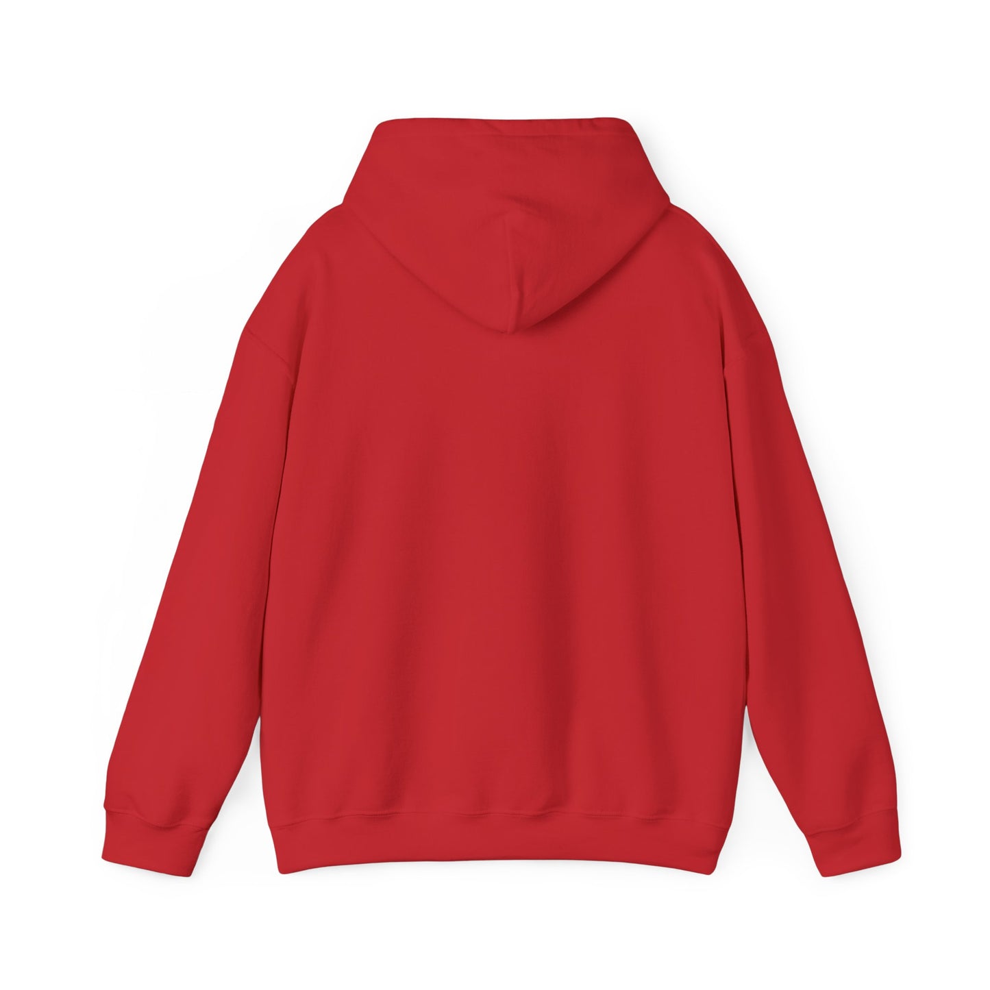Curvy Bitch Hoodie — Bold Red Graphic Feminine Empowerment Sweatshirt