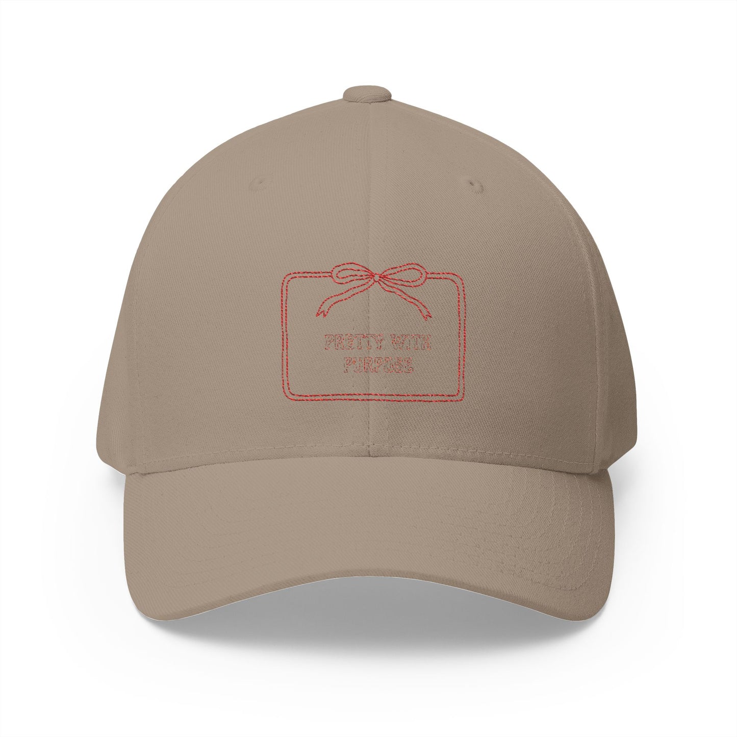 Embroidered Closed-Back Cap - Stylish Gift for Purposeful Living