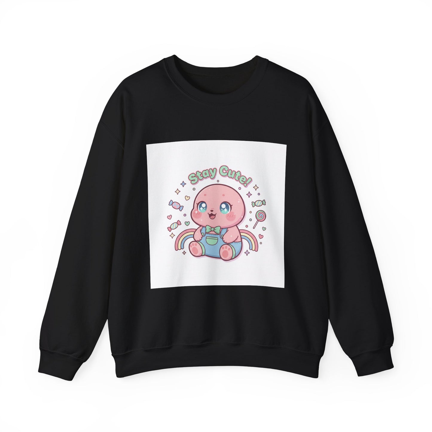 Kawaii Candy Octopus Crewneck | pastel kawaii, cute pastel clothes