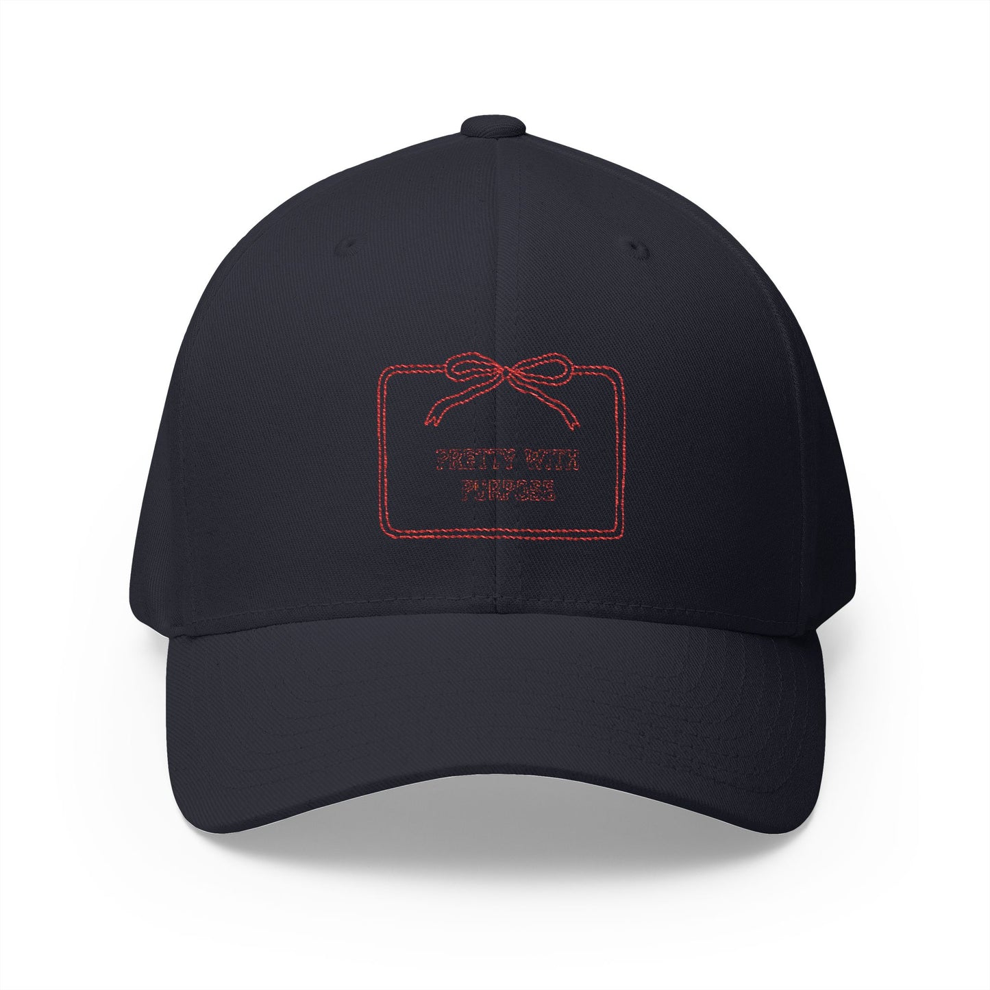 Embroidered Closed-Back Cap - Stylish Gift for Purposeful Living
