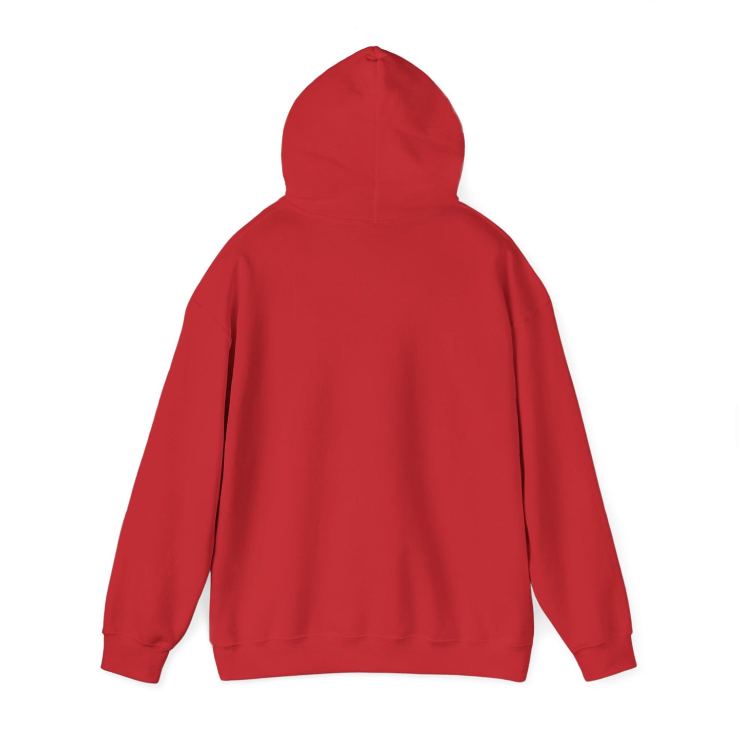 Curvy Bitch Hoodie — Bold Red Graphic Feminine Empowerment Sweatshirt