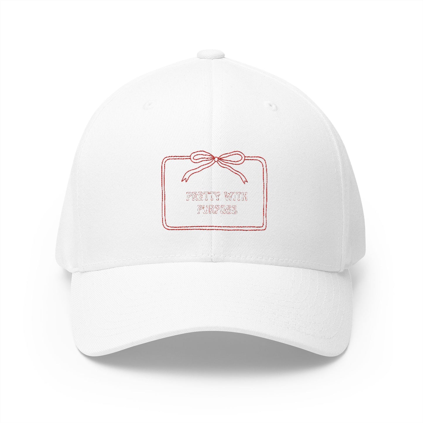 Embroidered Closed-Back Cap - Stylish Gift for Purposeful Living